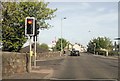 Traffic lights at Kilwinning railway station