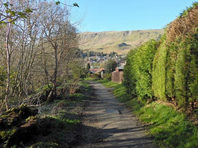 Path Through Milndavie Glen © Lairich Rig Geograph Britain And Ireland