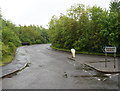 Road leading to Blaenant Industrial Estate, Brynmawr