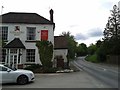 The Red Lion on the A4103 at Cradley, looking west