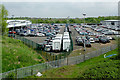 Car auction site near Coseley, Dudley