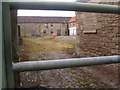 Gated courtyard at Crookham Eastfield, Northumberland