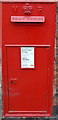 Victorian postbox in  a wall, Belmont, Shrewsbury