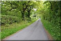 Country road west of Pen-y-Banc