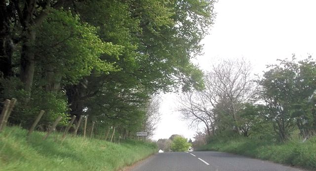 A683 entering Coalfell