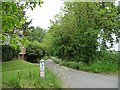 Church Lane, Rushall, looking east