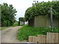 Public footpath, east side of Pewsey Road, Rushall