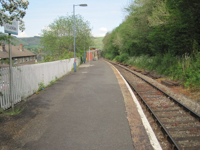 Knucklas Railway Station, Powys © Nigel Thompson Cc-by-sa/2.0 ...