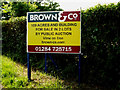 TM0371 : Estate Agent's Board by Geographer