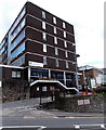 Main entrance to the University of Wales Trinity Saint David, Swansea