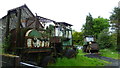 Old farm equipment at Tynypant farm