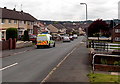 Police van in Medway Road,  Bettws, Newport