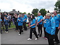 The Commonwealth Games baton arrives in Ruthin