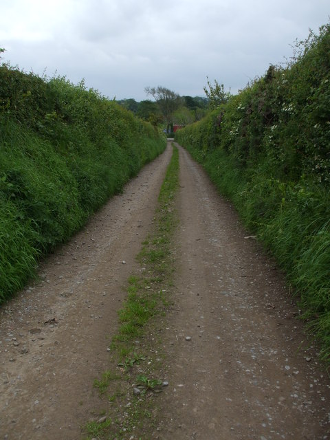 Sunken Lane leading back to Langrigg