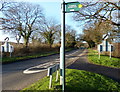 Footpath along Bradgate Road in Anstey