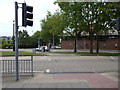 Crossing at Princes Street side road