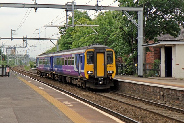 Northern Rail Class 156, 156428, Patricroft railway station