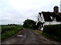 Bridleway and houses, Paul