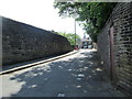 Willow Hall Lane - viewed from Dam Head Road