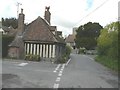 Looking northwest along Vicarage Lane