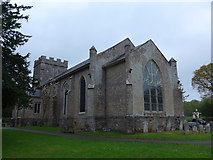 SY9693 : Parish church, Lytchett Minster: churchyard (3) by Basher Eyre