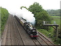 ST0579 : Railtour near Miskin by Gareth James