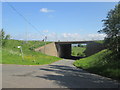 Hey Lane passes under the M62 motorway