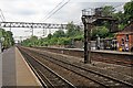 Looking north, Heaton Chapel railway station