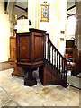 TL9640 : Pulpit of St. Mary's Church by Geographer