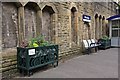 Platform furniture, Mossley railway station