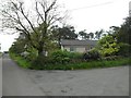 Rural road junction in Lochliboside Hills