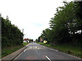 TL8643 : Entering Long Melford on the B1064 Sudbury Road by Geographer