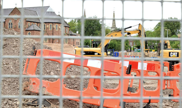 Block "A", University of Ulster site, Belfast  (June 2014)