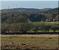 View west towards Blakeshay Wood