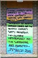 Mural credits, Matchborough East Community Centre, Redditch