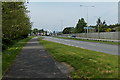 Pavement on the south side of the Southern Distributor Road, Newport