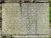SD4199 : Arthur Heywood Memorial Stone (1), Orrest Head by David Dixon