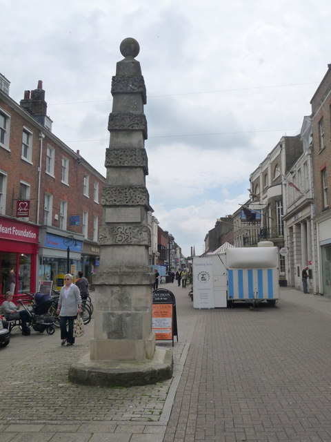 Dorchester: the town pump obelisk