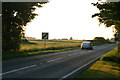 Sunny June evening view on the A1028