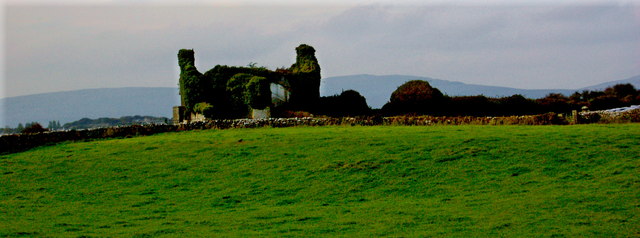 County Galway - Derelict Structure along N67, northeast of Dunguaire Castle