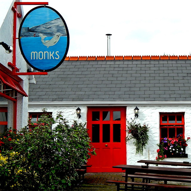 County Clare - Ballyvaghan - Monk's Seafood Pub & Restaurant