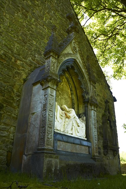 Beith Auld Kirk Cemetery Marble Sculpture
