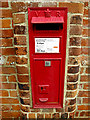 TL8646 : Long Melford Church Victorian Postbox by Geographer