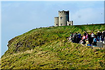 R0492 : County Clare - R478 - Cliffs of Moher - O'Briens Tower & Walkway Steps by Suzanne Mischyshyn