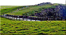 R0492 : County Clare - R478 - Cliffs of Moher - Southwestern Walkway by Suzanne Mischyshyn