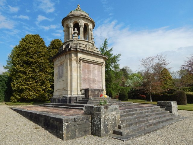 War Memorial in Hermitage Park