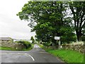 Road junction, Black Heddon