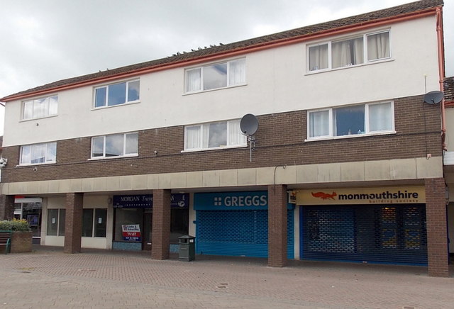 Greggs and a Monmouthshire Building Society branch in Caldicot