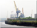 Cranes at Hebburn Dock