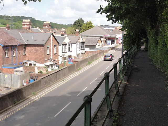 Elevated Pavement along Cowley Bridge Road